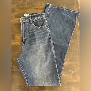 Abercrombie High Rise Vintage Flare Jean